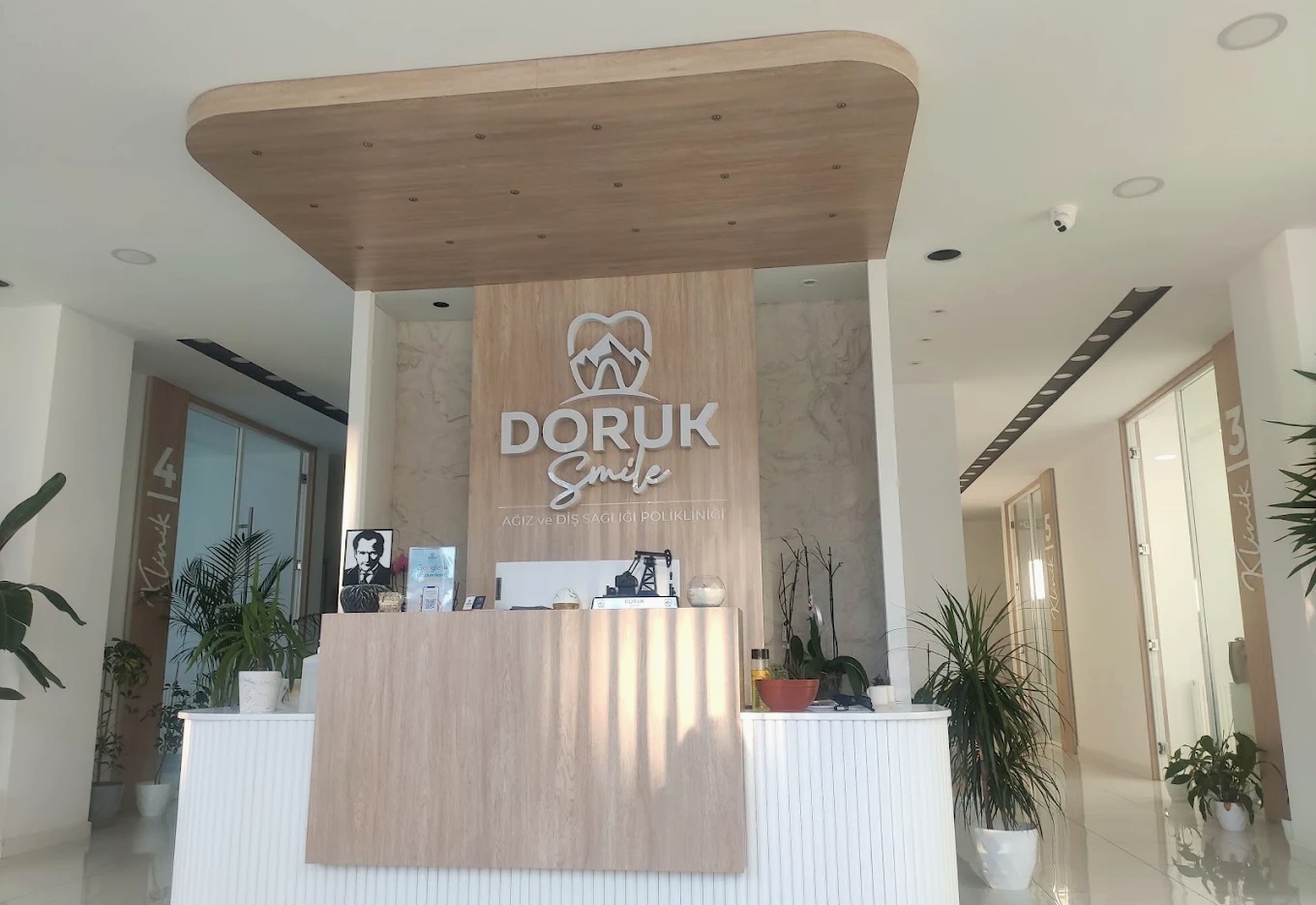 Doruk Smile karşılama alanı